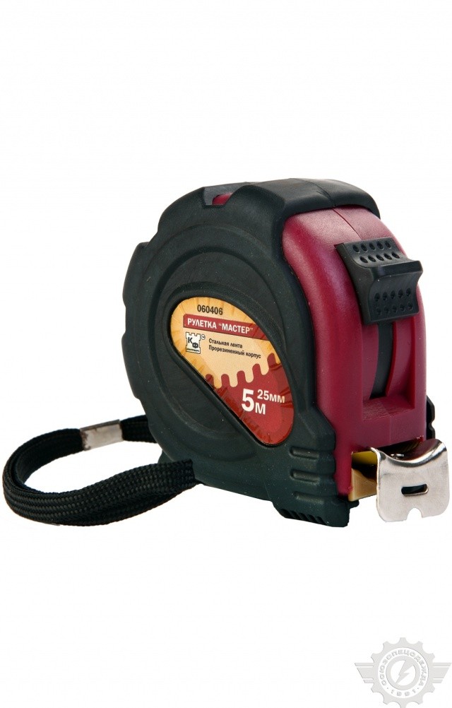 58699 Рулетка 5 м  Хозяйственные товары и инвентарь размер Спецодежда 