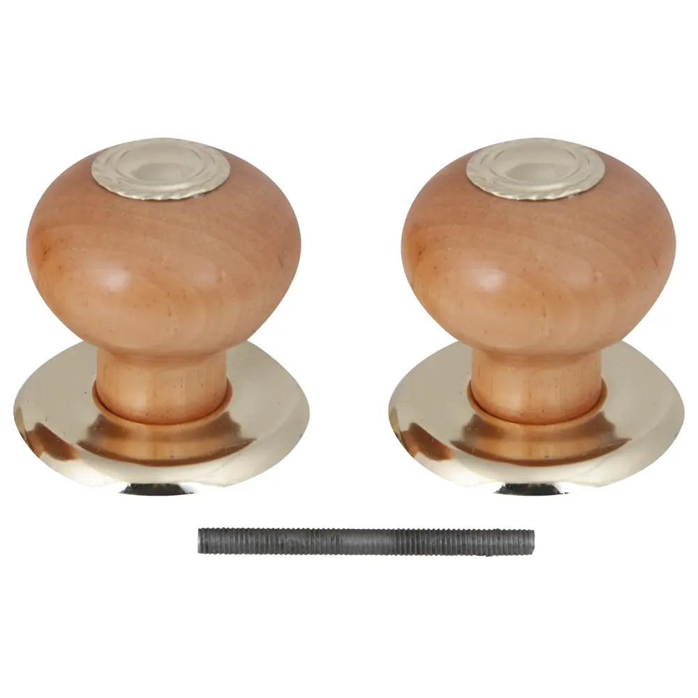 Ручка-кнопка без механизма 1БС2-1, дерево Santreyd STLM-2073302 - Вид №1