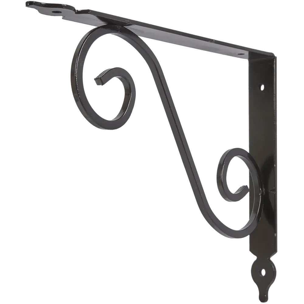 Кронштейн Мадрид 195х240 мм цвет чёрный LARVIJ STLM-2207504