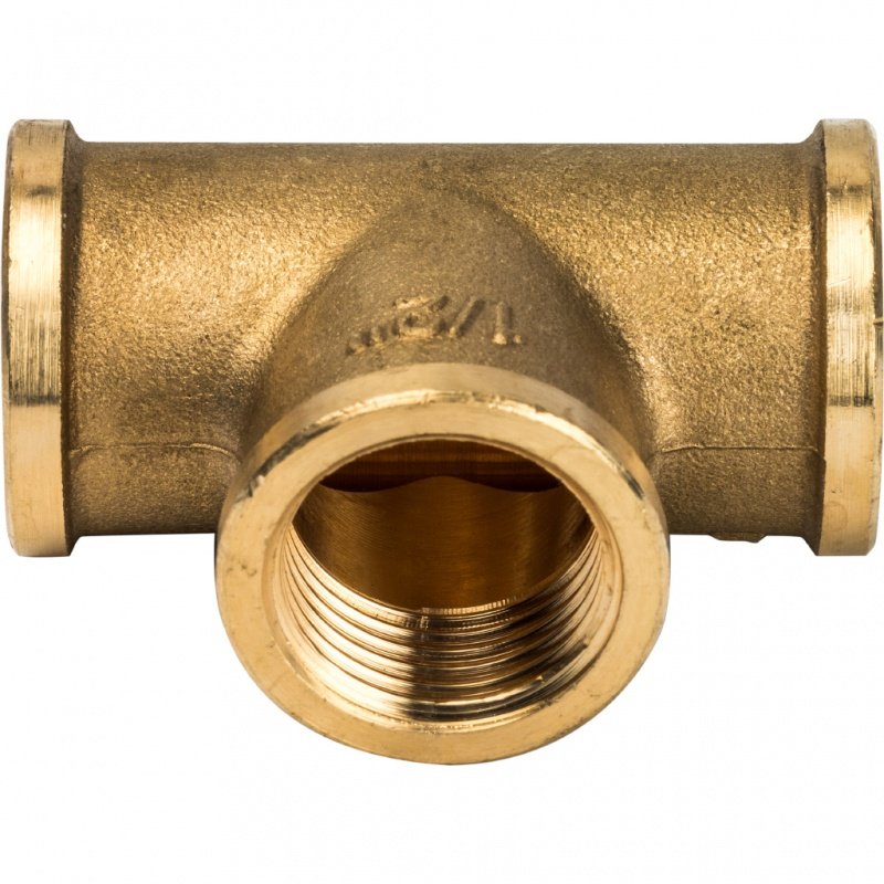 Тройник ВР 1/2" латунь STOUT SFT0019000012 - Вид №1