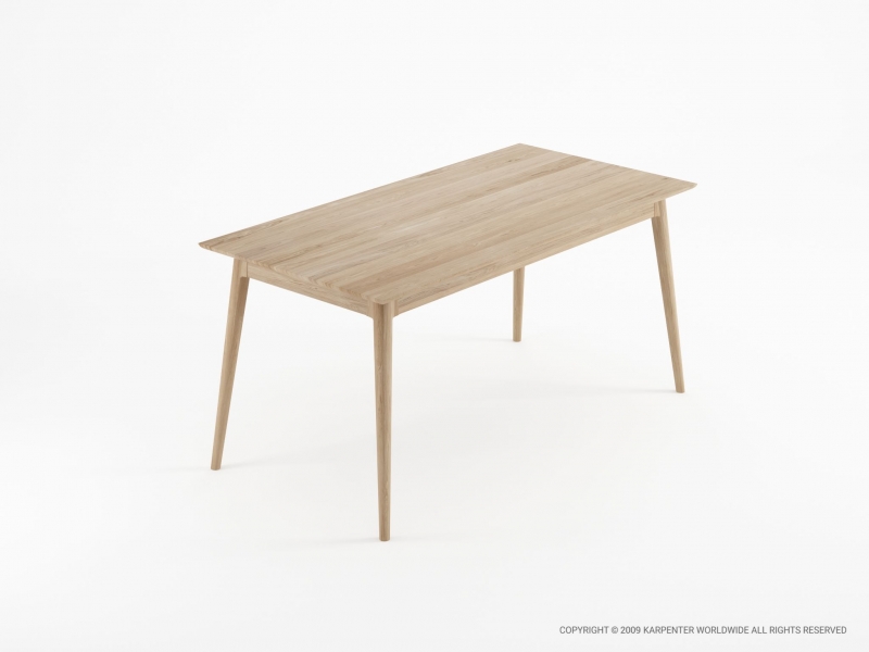 553_1122 Стол обеденный прямоугольный 160х80 Karpenter Vintage - Вид №1