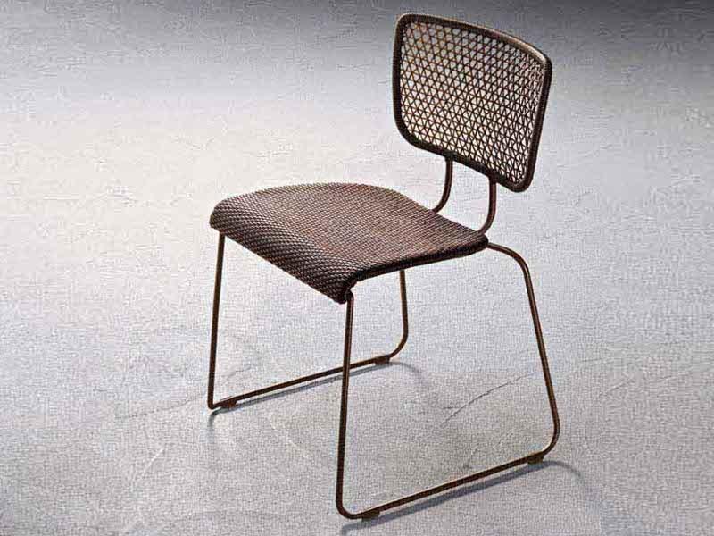 Roberti Садовый стул со стальными салазками Coral reef sun-id-1395099 - Вид №1