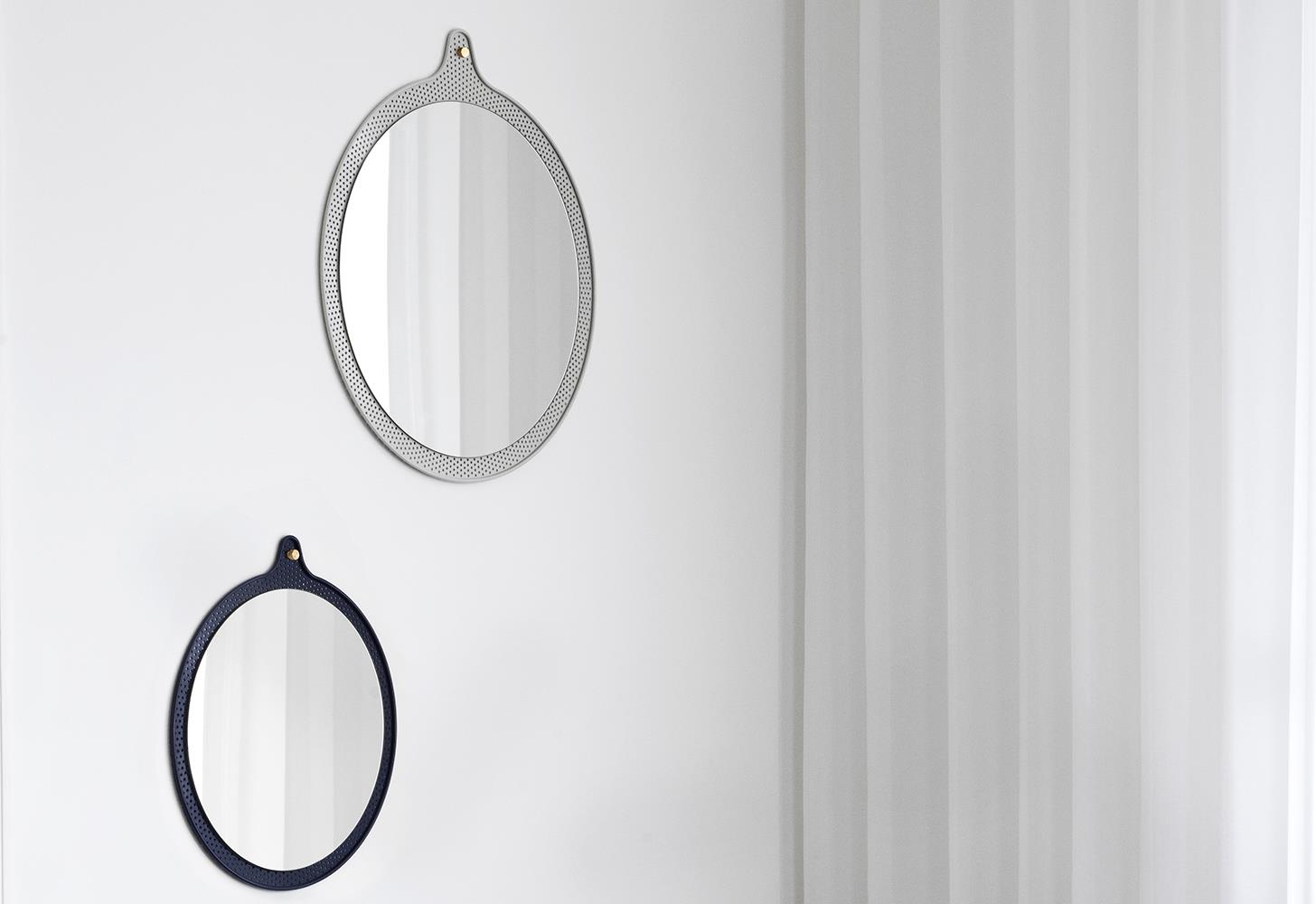 5000709 Зеркало для билетов большое Ø 60 см Faded Celadon Normann Copenhagen  - Вид №1