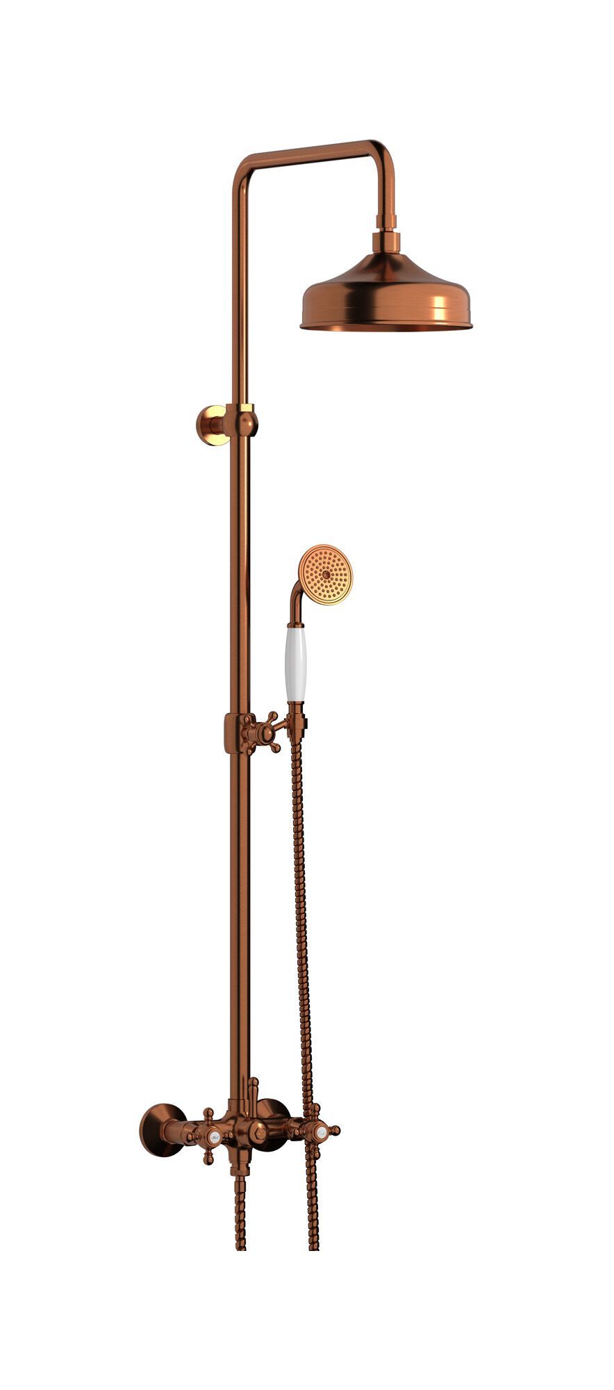 Настенная термостатическая душевая колонна с ручным душем IB Hermes + Hermes Elle ARCH-00079112 - Вид №6