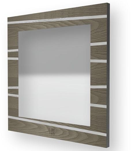 LIGNIS® Квадратное настенное зеркало в раме Dolcevita lines 12.028 - Вид №1