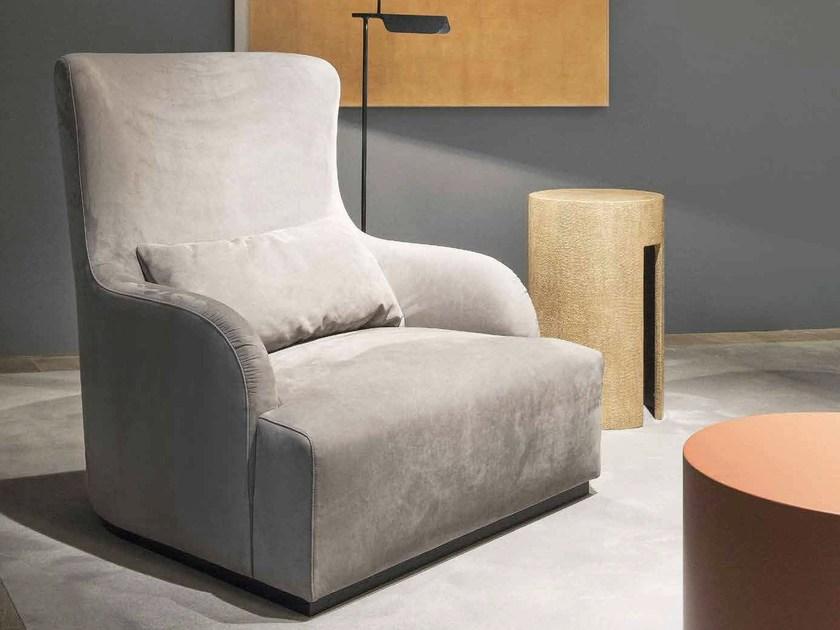 Meridiani Кресло Bergere обитое тканью Liu sun-id-1429502 - Вид №4