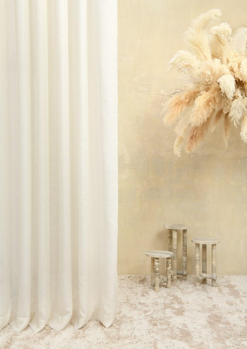 LELIEVRE Однотонная полиэфирная ткань для штор Nature précieuse 1367 - Вид №1