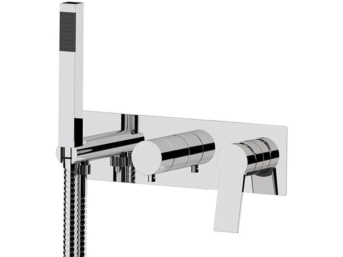 Встраиваемый душевой набор с пластиной Remer Rubinetterie Slash &amp ARCH-00105879 - Вид №1