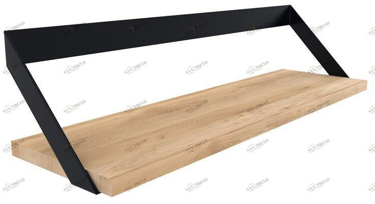 Ethnicraft Полка из дуба и металла sun-id-1485933