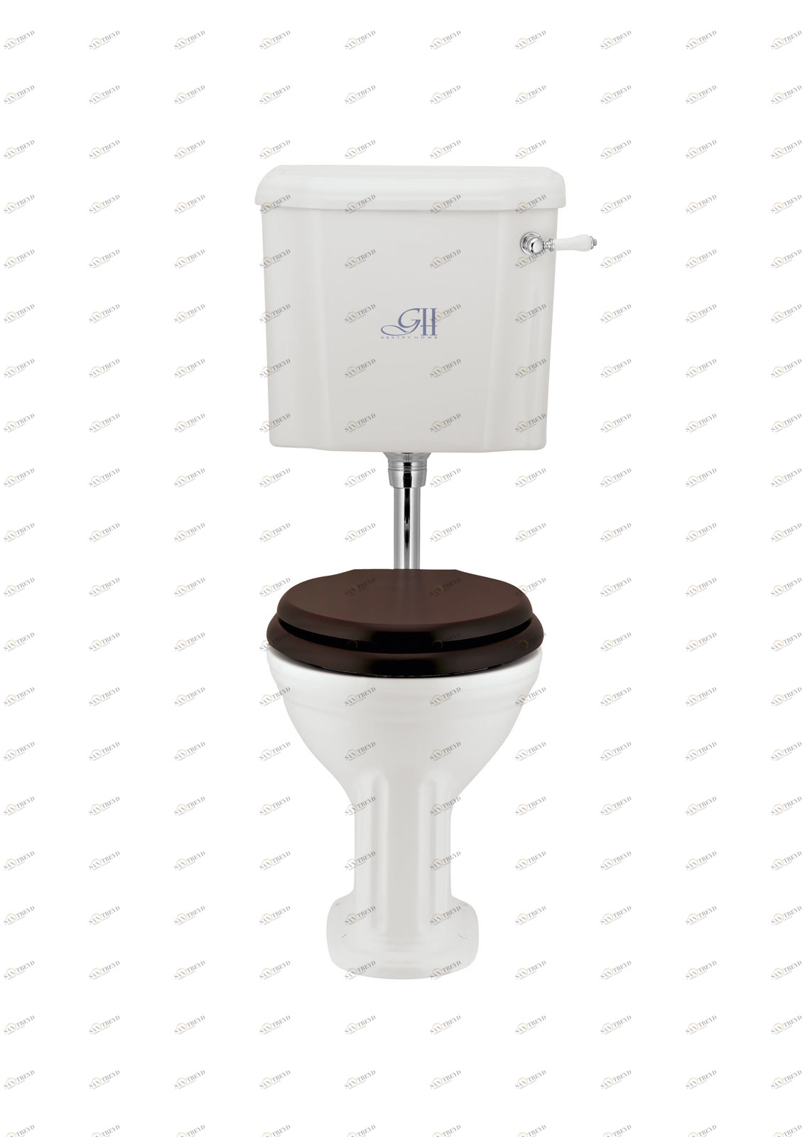 Gentry Home Пьедестал для раковины 640 мм с канавками Belgravia  GH101694 