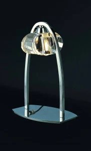 Настольная лампа Mantra Alfa 0425 MANTRA ИНТЕРЬЕРНЫЕ 079895 Прозрачный;хром