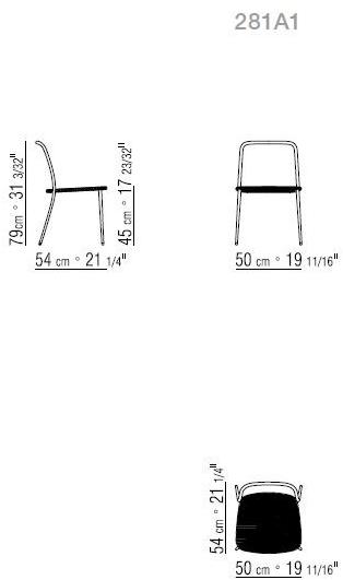 Flexform Садовый стул с открытой спинкой First steps outdoor sun-id-1491954 - Вид №1