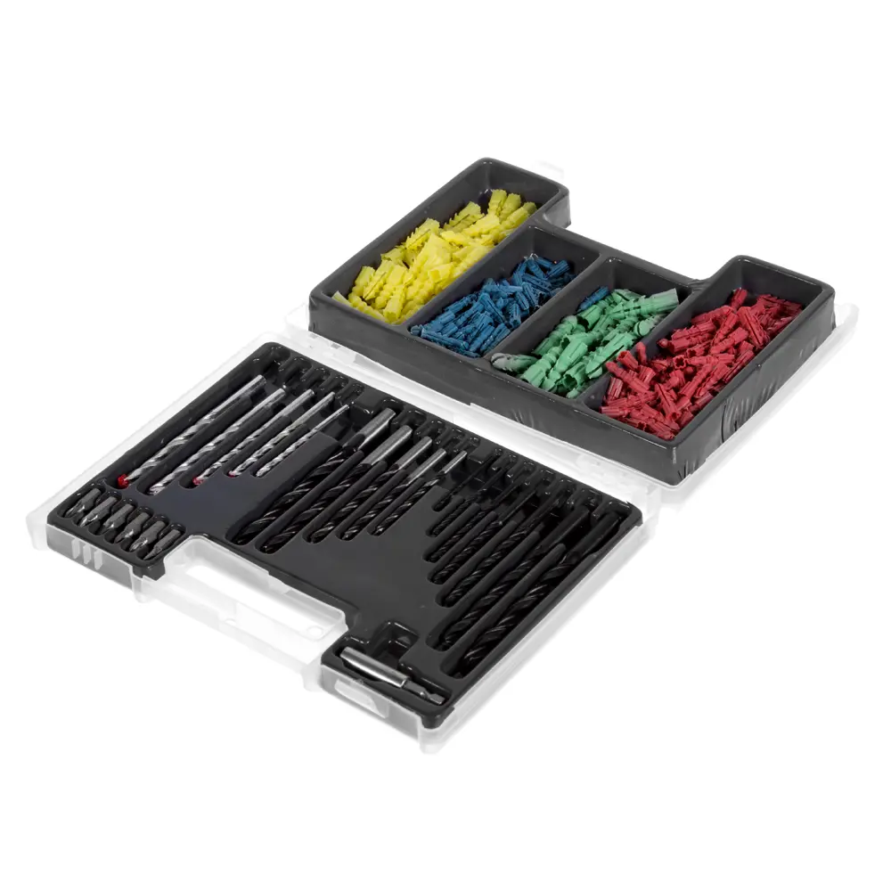 Набор оснастки 24 шт., в комплекте 400 дюбелей Santreyd STLM-2198989