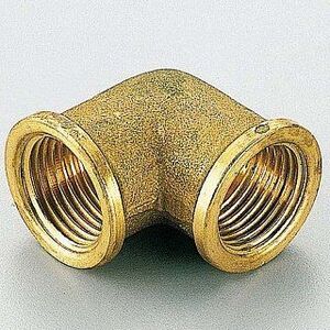 Колено ВР 1"x1" латунь TIEMME