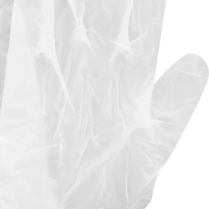 Перчатки виниловые одноразовые B&B bright.balanced PerL50 размер 9/L, 50 пар