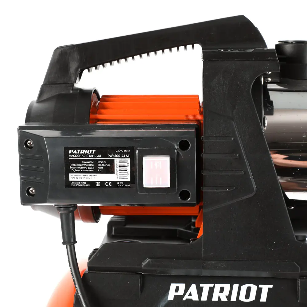 Насосная станция Patriot PW 1200-24 ST 3700л/час Santreyd STLM-2196702 - Вид №8
