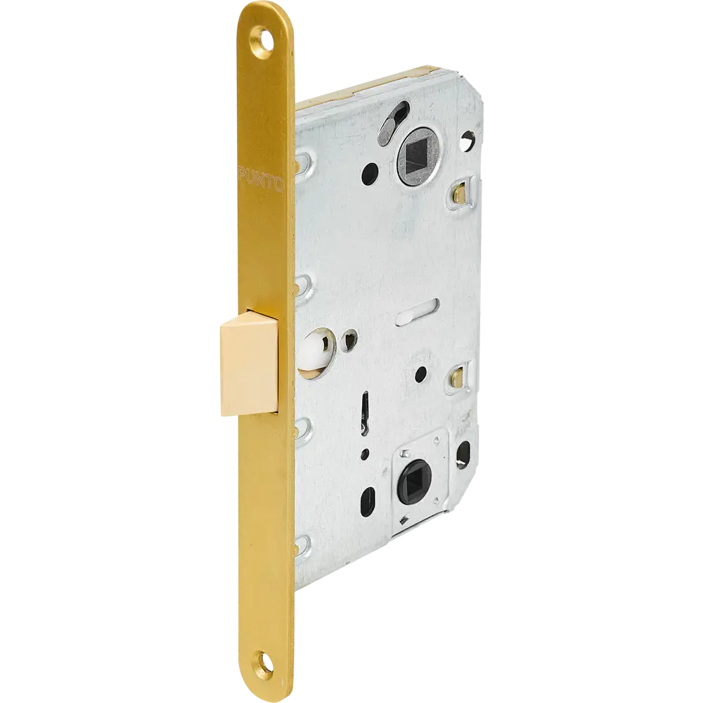 Защёлка под фиксатор 50-96 196x195x18 мм цвет золото матовое PUNTO STLM-2148124