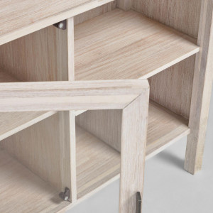 093685 Книжный шкаф 110 x 166 см La Forma Alen