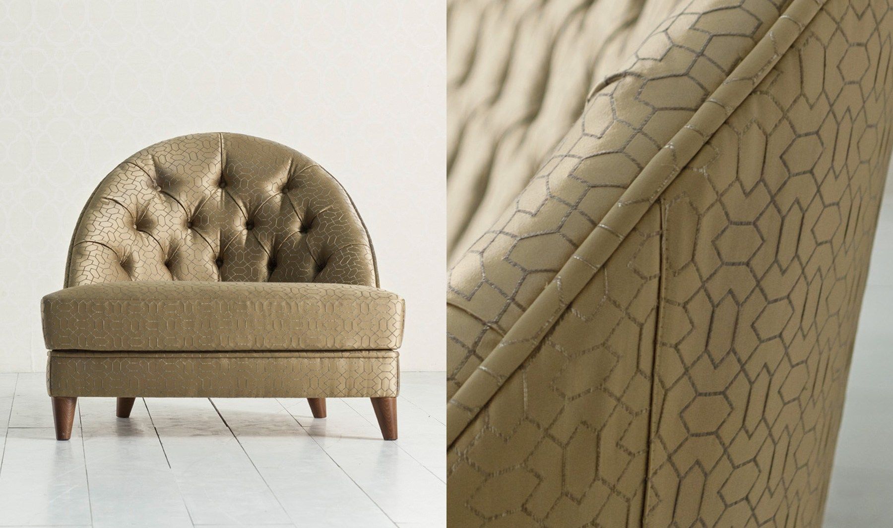 Кресло capitonné из ткани OPERA CONTEMPORARY Dalila ARCH-00013774 - Вид №1