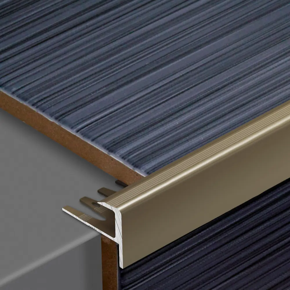 Гибкий профиль ALPROFI для ступеней в бронзовом цвете 270 см 18186501 STLM-0009909 - Вид №1