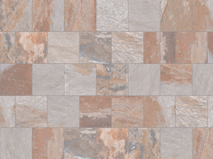 Напольная плитка из керамогранита с эффектом камня