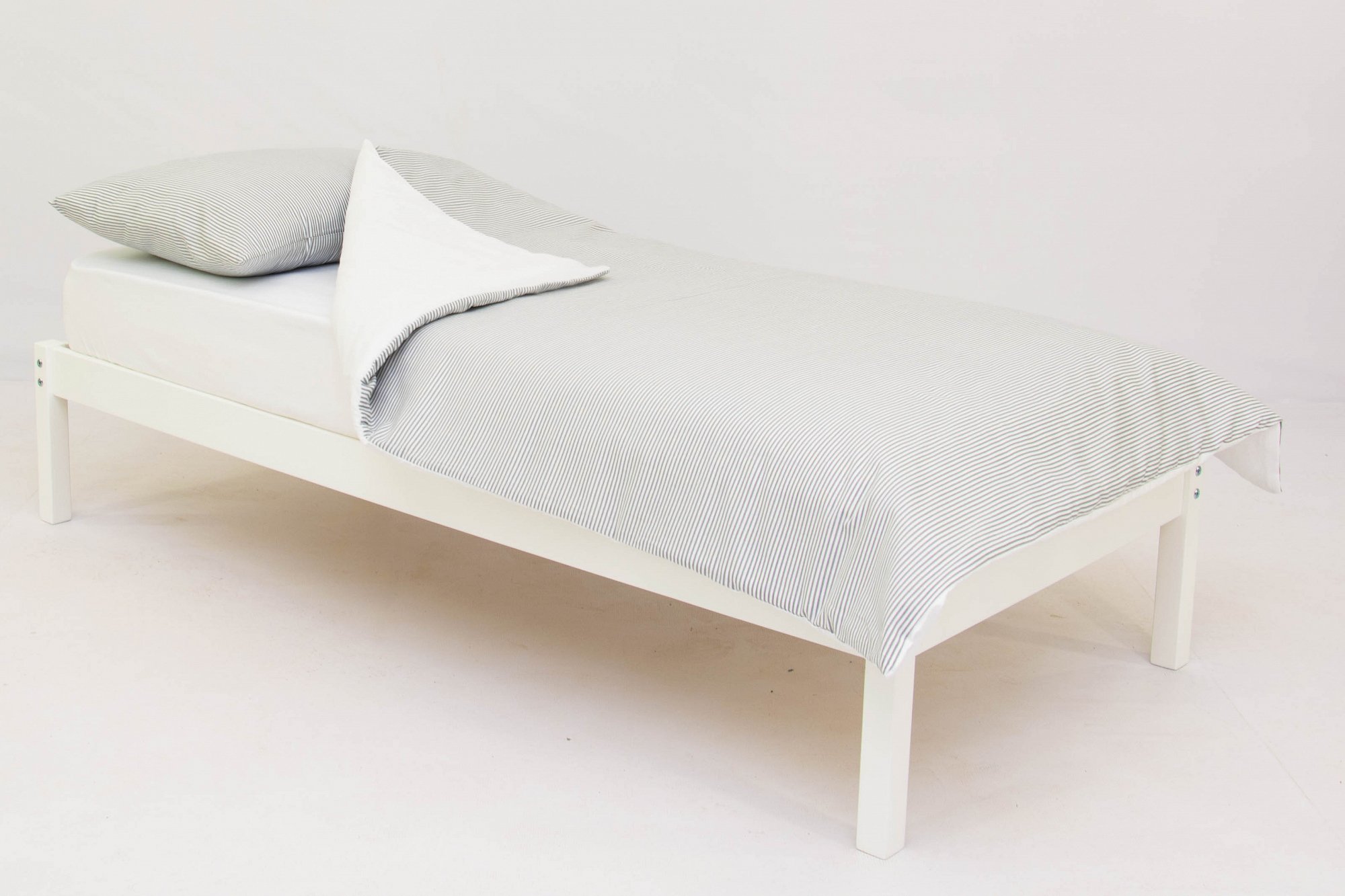 Детское постельное белье "Полоски" графит БЕЛЬМАРКО  327422 Серый Santreyd  - Вид №1