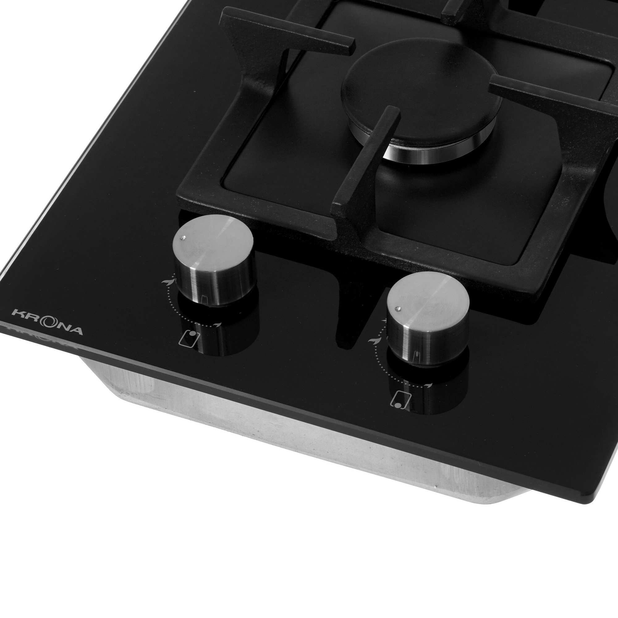 8160805 Газовая варочная поверхность KRONA CALORE 30 BL KRONA1 STDN-0087396 - Вид №2