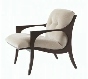 SELVA Кресло с обивкой из ткани с подлокотниками  1091