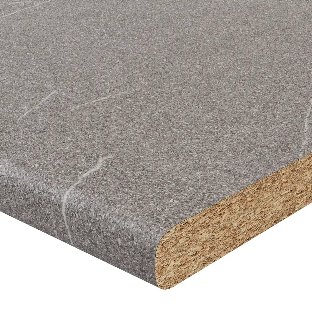Столешница KONSENSA Гранит серый 60x300x2.5 см ДСП цвет серый ДСП Постформинг STLM-2002255 - Вид №2