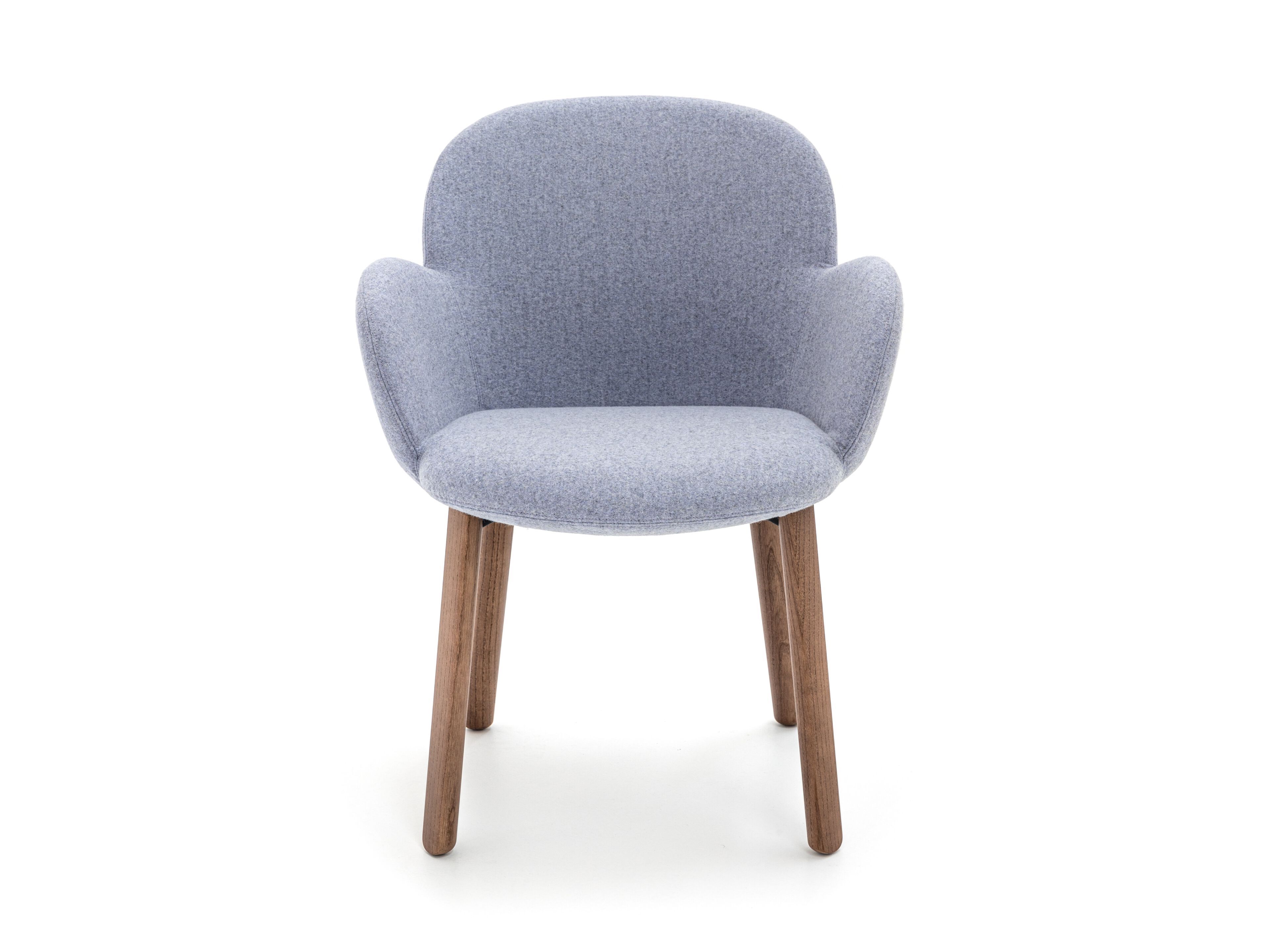 Полиуретановый мягкий стул с подлокотниками MOROSO TULP ARCH-00010368