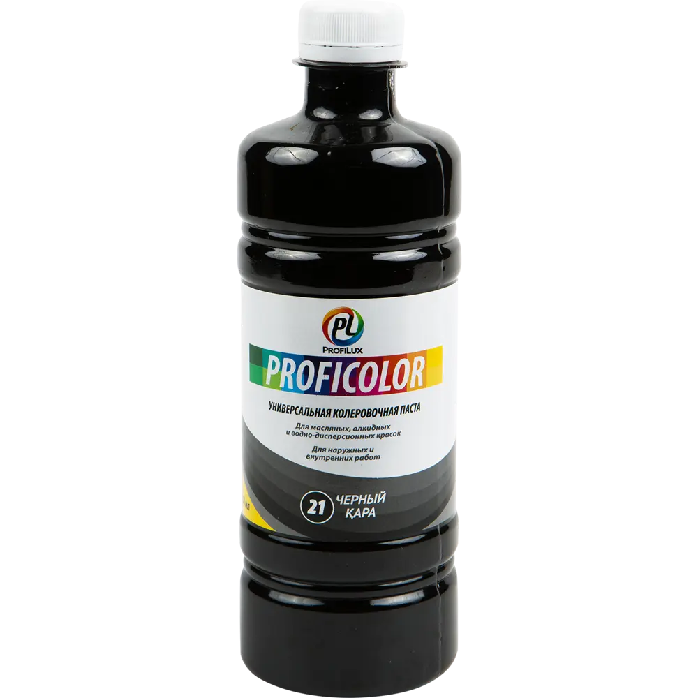 Колеровочная паста Profilux №21 450 мл цвет чёрный STLM-2187281