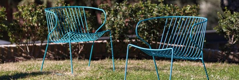 iSimar Стул складной стальной с подлокотниками Bolonia 9151 - Вид №1