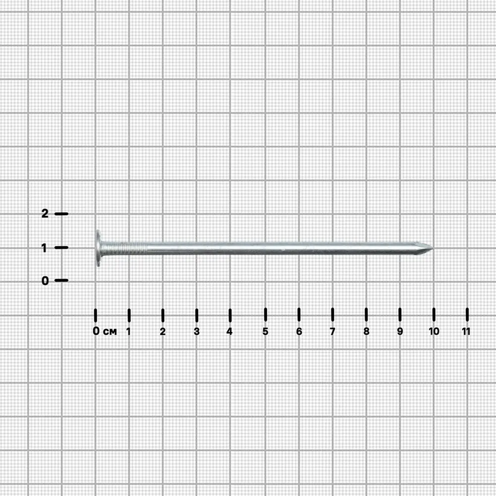 Гвозди кровельные 4x100 мм 1 кг Santreyd STLM-2005427 - Вид №2