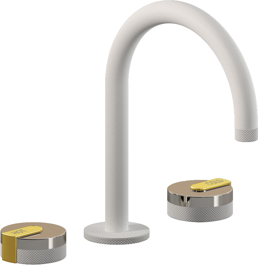 E-11512-R1PN-L1BB-WT Смеситель для умывальника на 3 отвертия GRAFF MOD+