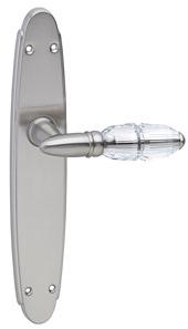 Bronces Mestre Ручка из латуни с кристаллами swarovski® на пластине Clasica sun-id-1487299 - Вид №1