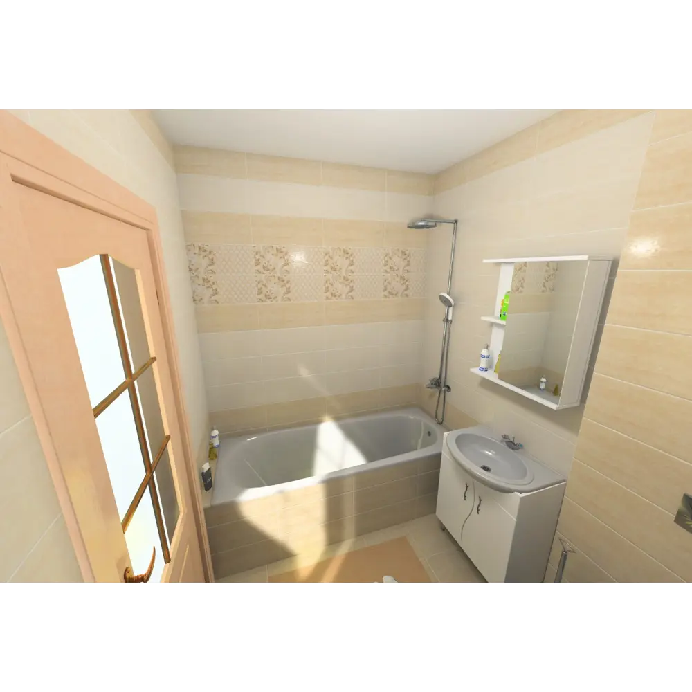 Декор Azori Marmi Classic 1 20.1х50.5 см цвет бежевый STLM-2078767 - Вид №3