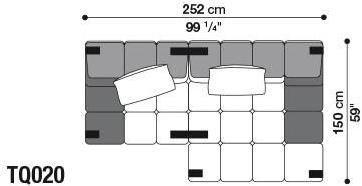 B&B Italia Модульный секционный диван Tufty time sun-id-1414316 - Вид №54
