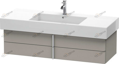 VE621501414 Тумбочка подвесная Vero #VE6215 1200 x 446 мм Терра, декор Duravit