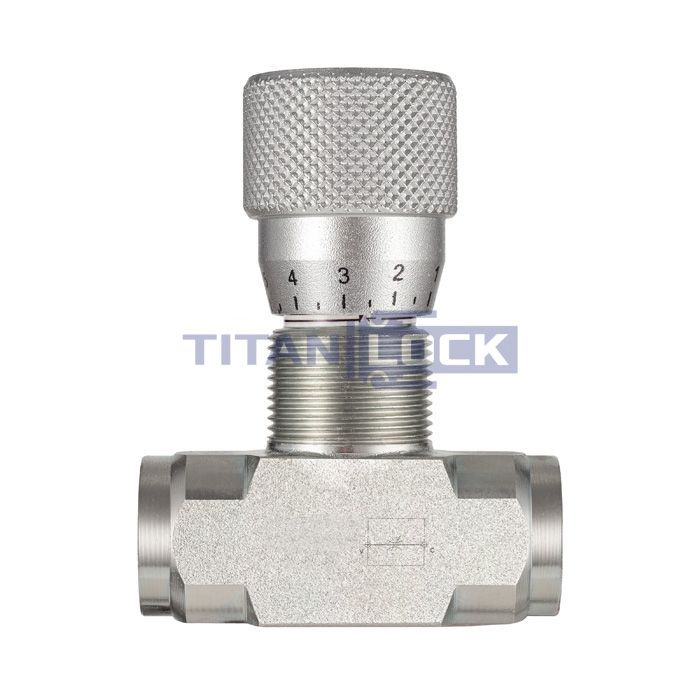 Гидравлический дроссель двунаправленный, 3/8", BP/BP, сталь, TL2WHT3/8FF TITAN LOCK  - Вид №2