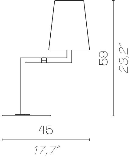 Contardi Светодиодная настольная лампа Quadra sun-id-1377336 - Вид №5