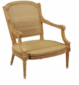 ASTELLO Poltrona bergere из тика Gardénia