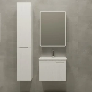 Тумба под накладную раковину Фостер 75.7x45 раковина Kirovit Фостер шкаф-пенал шкаф навесной цвет корпуса белый