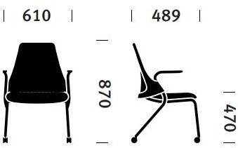 Herman Miller Стул с подлокотниками Sayl sun-id-1510727 - Вид №5