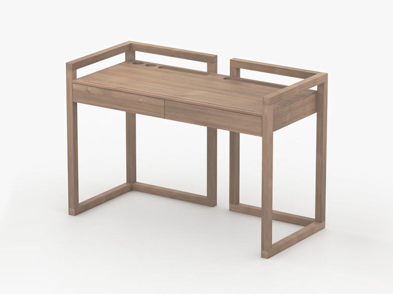 Прямоугольный стол из массива дерева с ящиками Air Division ARCH-00135331 - Вид №2