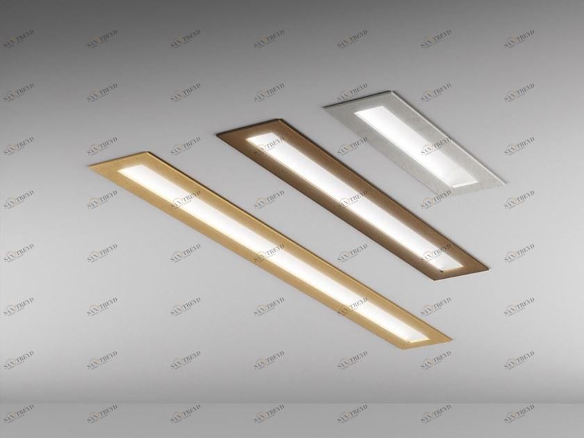 PANZERI Встраиваемый потолочный светильник из листового металла sun-id-1388176