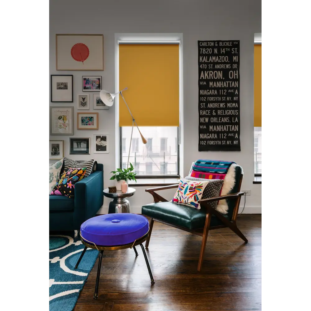 Штора рулонная Blackout 60x175 см жёлтая ЭСКАР STLM-2205862 - Вид №3