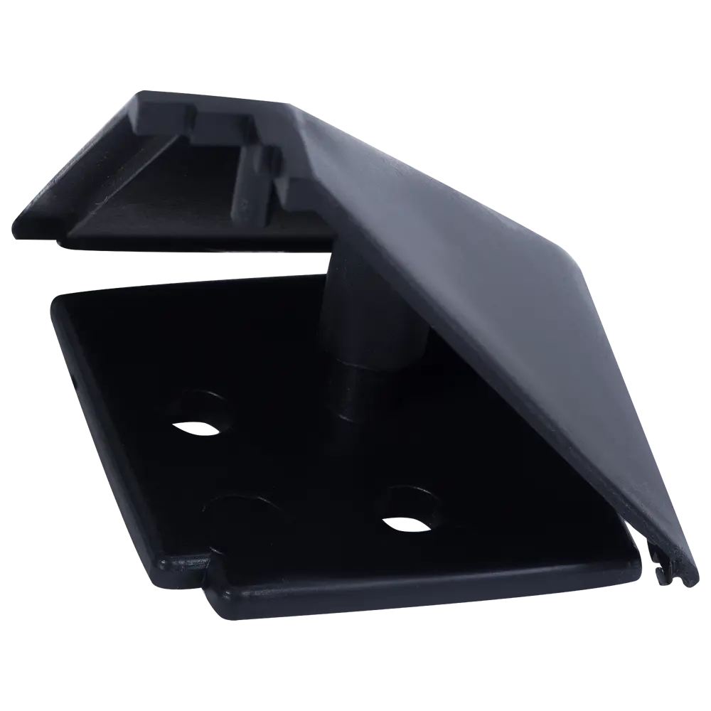 Заглушки к плинтусу ПВХ цвет чёрный 6 шт Santreyd STLM-2138633 - Вид №3