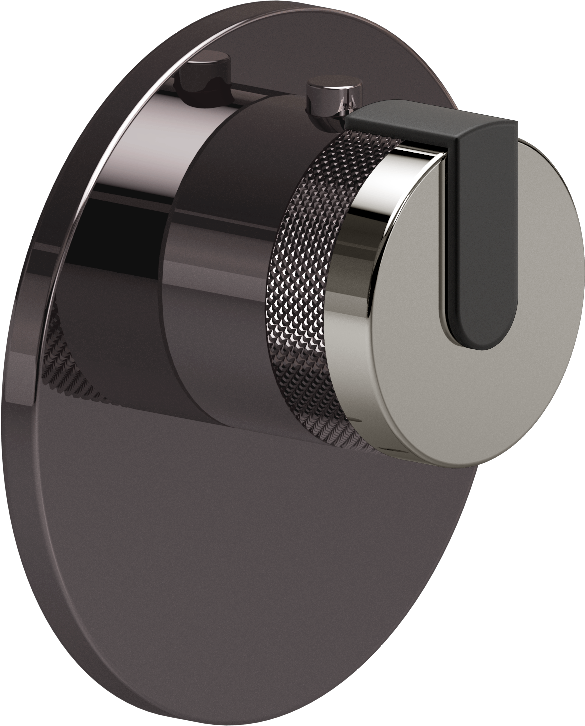 E-8027-R1PCE-L1MBK-OX-T Термостатический переключатель 3/4-Внешняя часть GRAFF MOD+