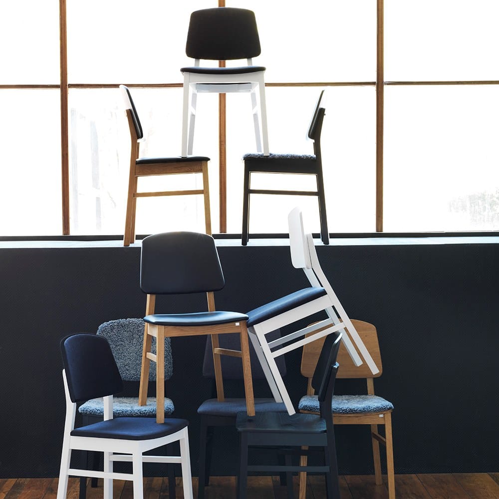 Стул из белого дуба со встроенной подушкой Hans K ARCH-00066284 - Вид №4