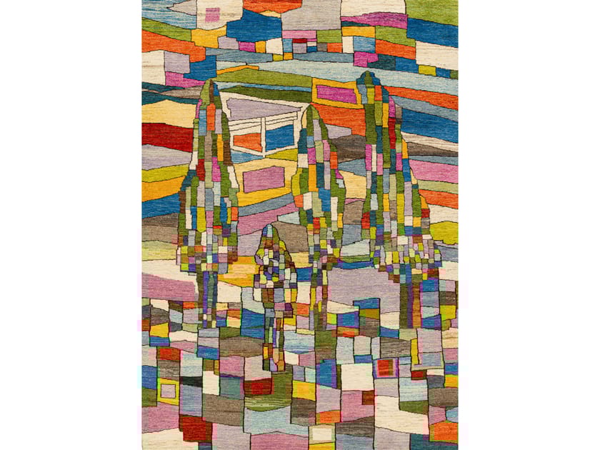 Прямоугольный шерстяной ковер Zollanvari Gabbehs Abstract &amp ARCH-00112327